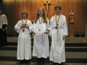 Altar Server Awards 2010