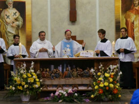 Visit of Bishop Halko